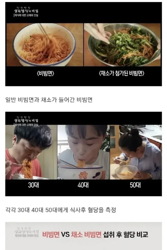 비빔면 건강하게 먹는 법