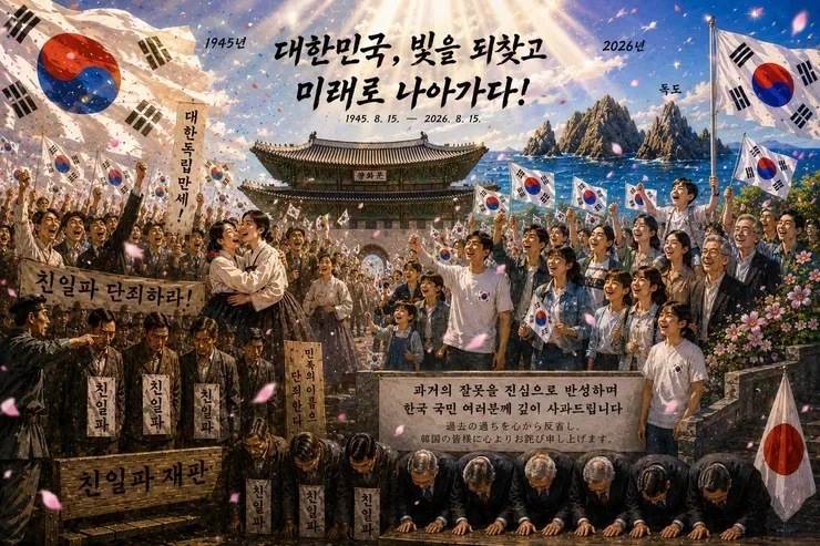 오늘은 제 81주년 광복절입니다.