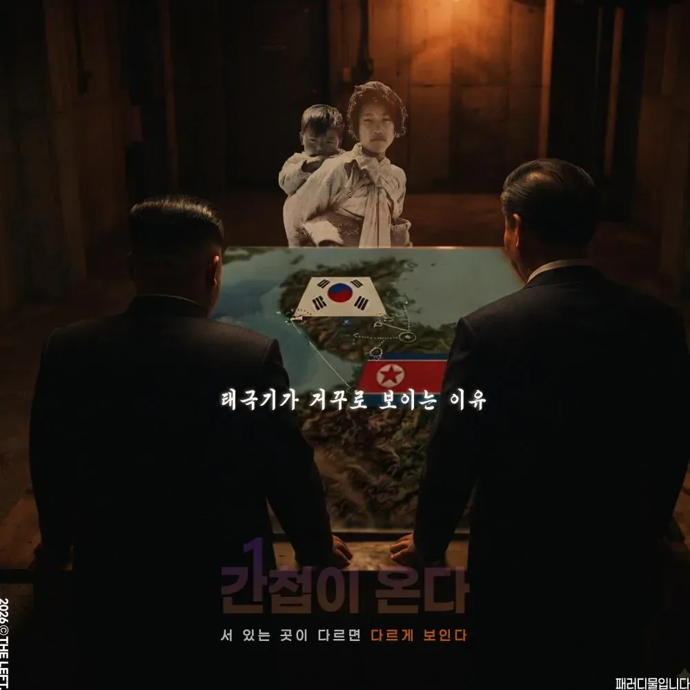 태극기가 거꾸로 보이는 정확한 이유