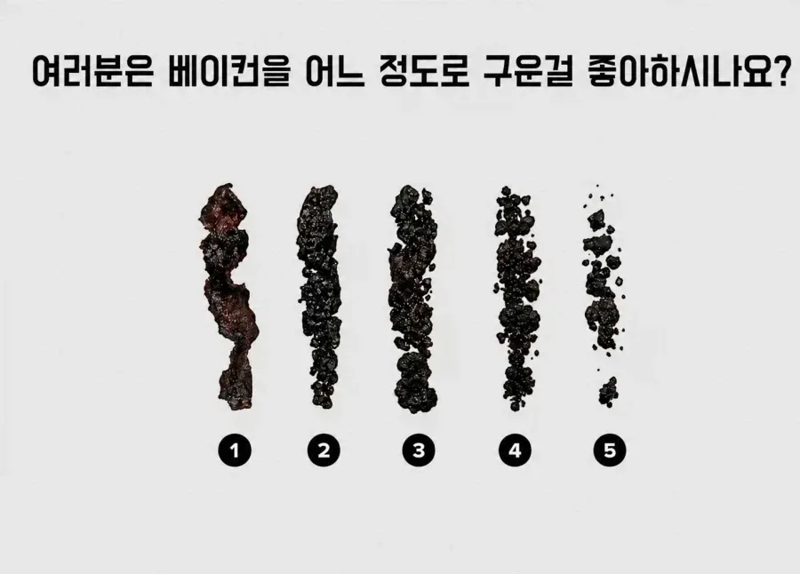 호불호 갈리는 베이컨 굽기 단계.jpg