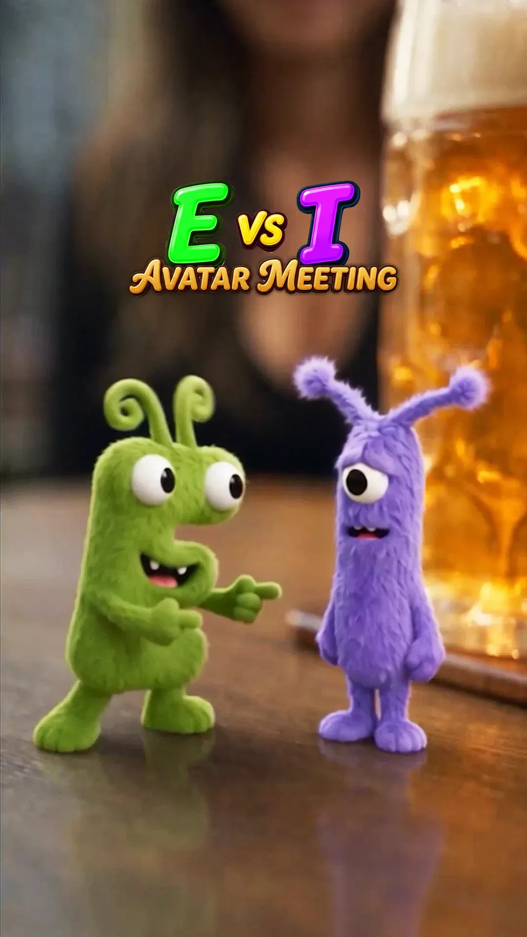 [MBTI] E 여자랑 I 남자가 소개팅하면 이렇게 됨??? ㅋㅋ