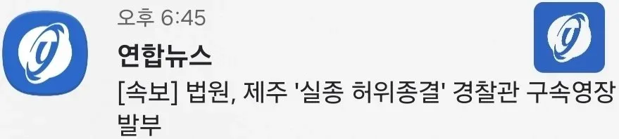[속보] 법원, 제주 '실종 허위종결' 경찰관 구속영장 발부