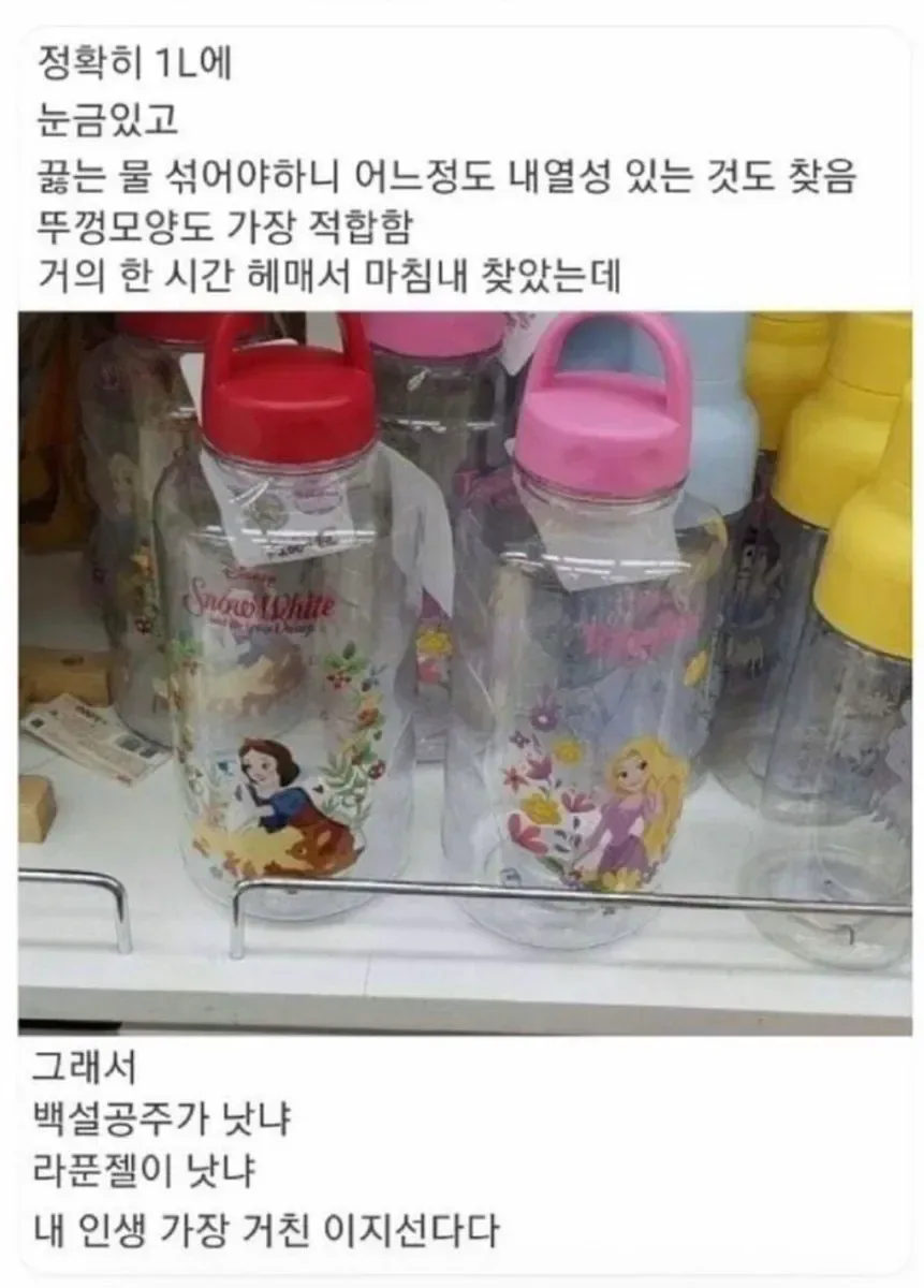 다이소에서 프로틴용 인생물통 찾았다