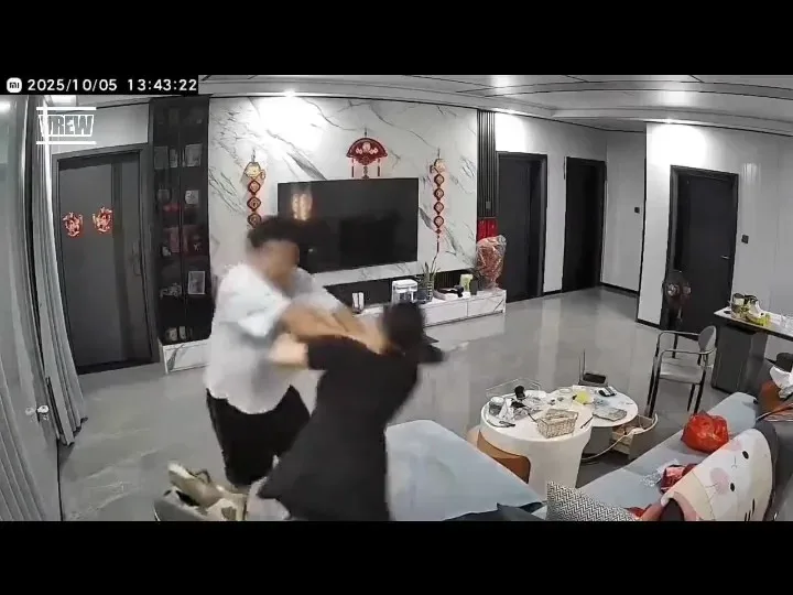 중국 가정폭력(혐 주의)