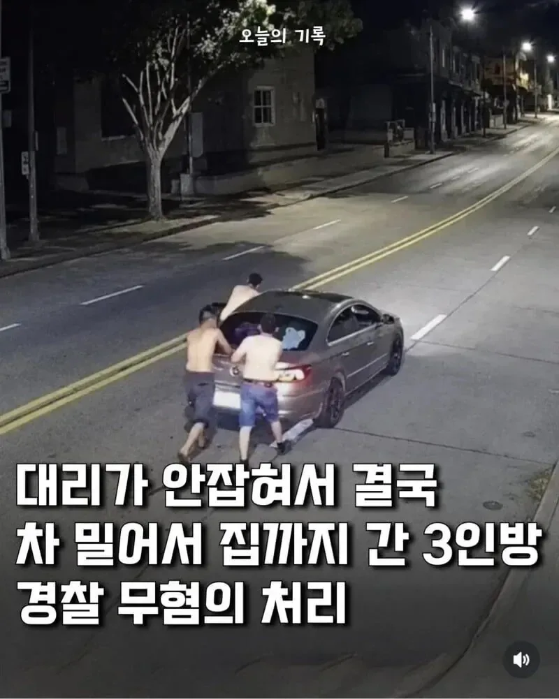 죽어도 음주운전은 안한다
