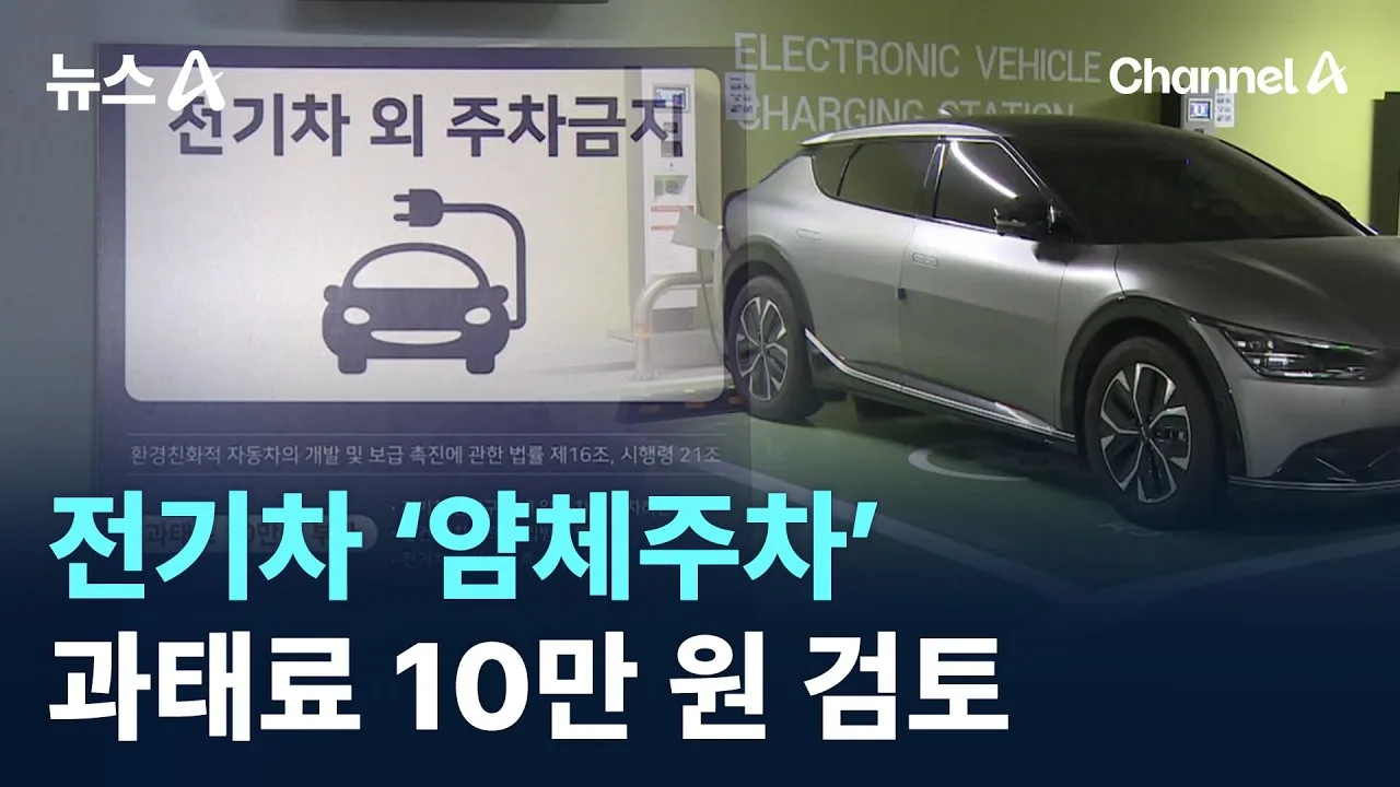 전기차 ‘얌체주차’ 과태료 10만 원 검토