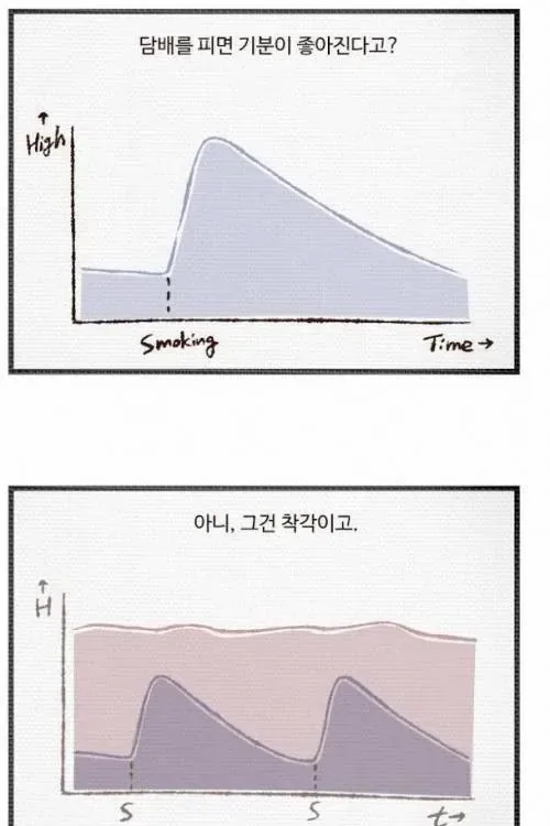담배를 피면 기분이 좋아지는건 착각이다.jpg