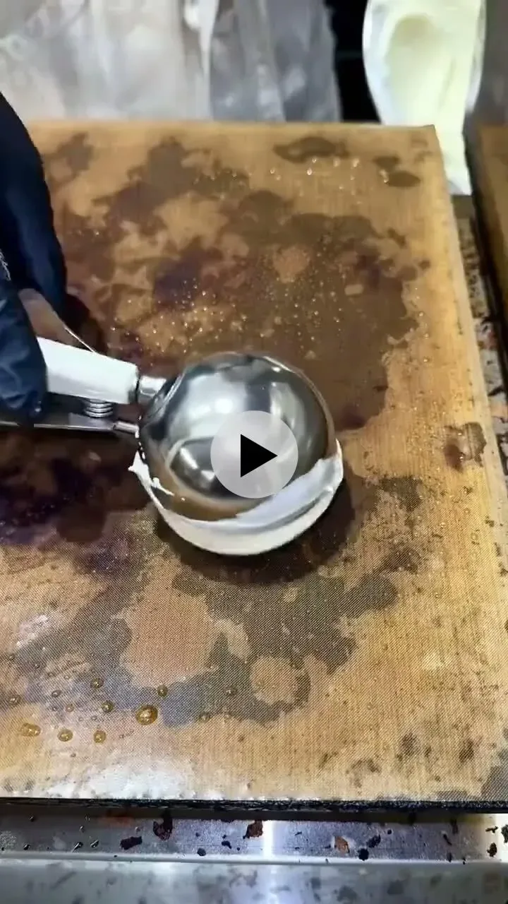 복숭아 팬케이크 .gif