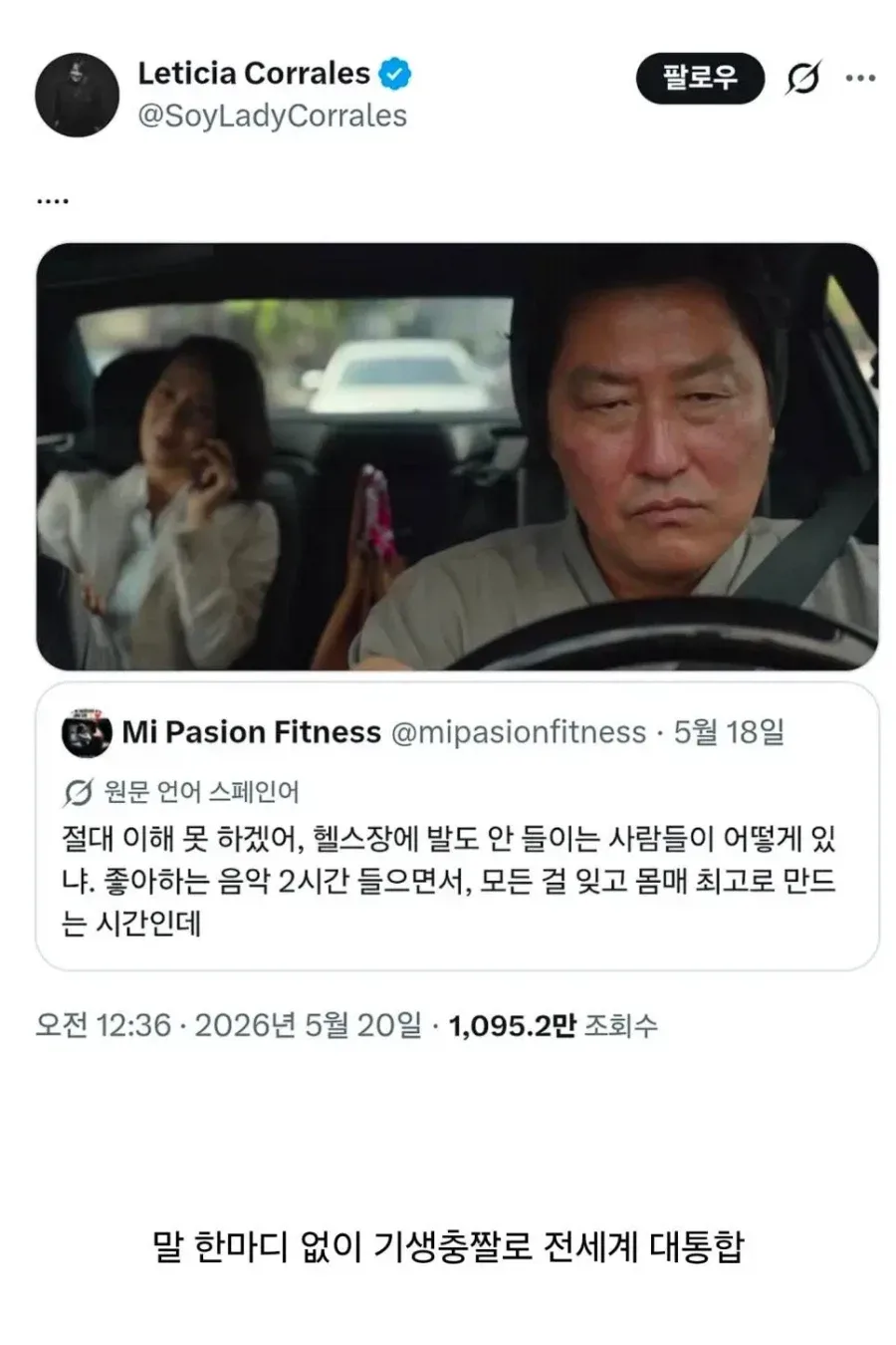 영화 기생충을 정확히 이해한 외국인