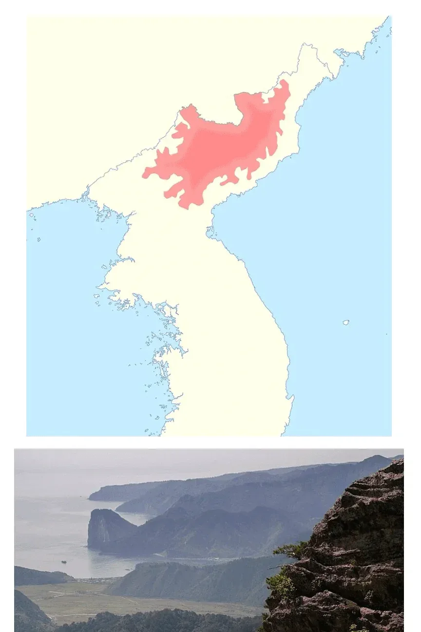 외국인이 촬영한 북한 개마고원 풍경