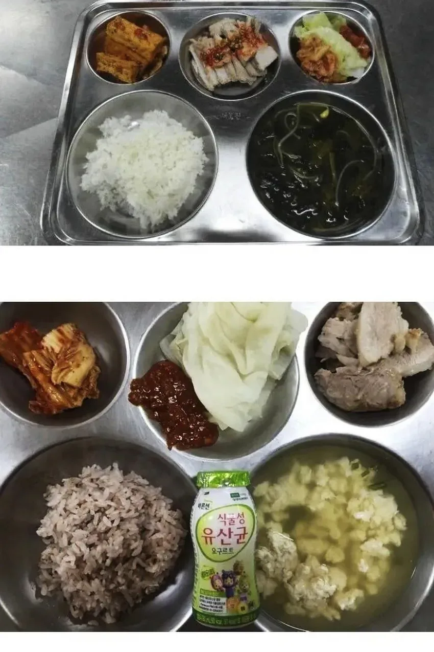 급식이나 짬밥으로 수육 나올 때 호불호 갈리는 것.jpg