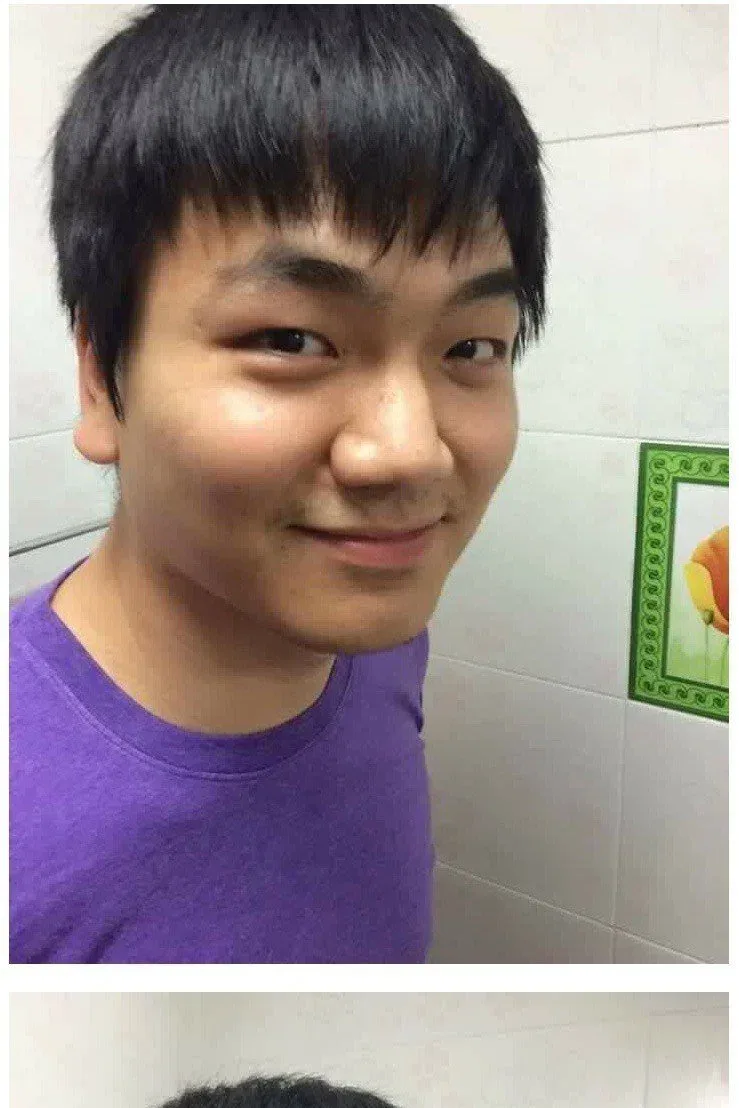 남자 면도관리 전후 레전드.jpg