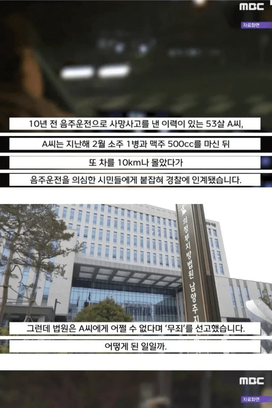 음주운전 무죄 판결을 내리며 판사가 한탄한 이유.jpg