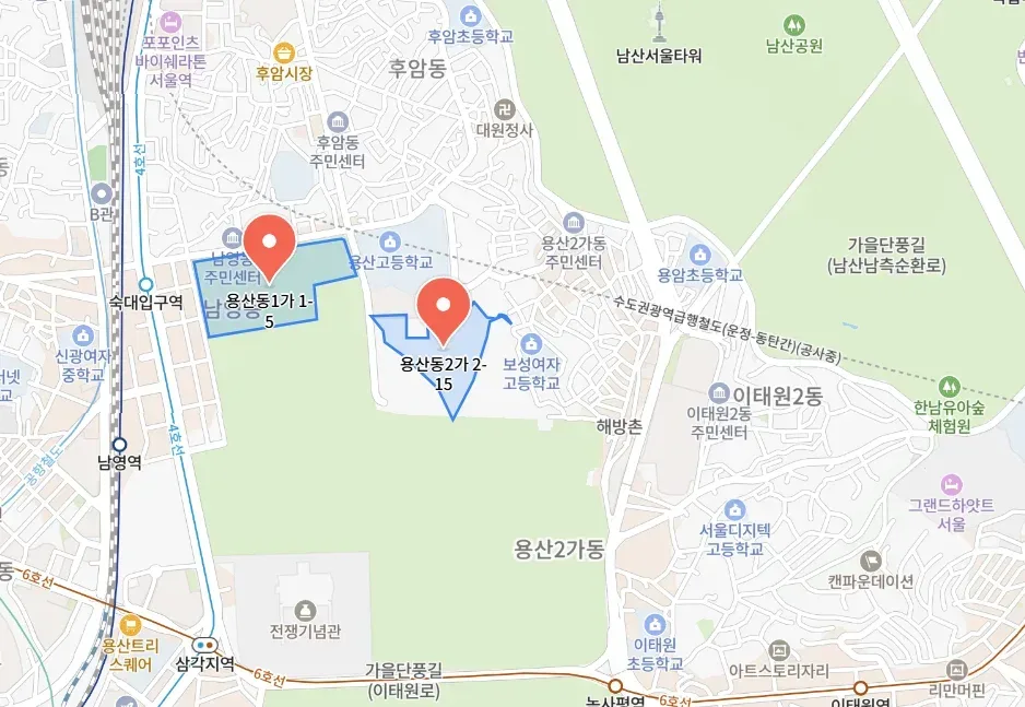 [단독] 어린이정원 이어 용산 추가 공급카드…옛 방사청 부지도 검토