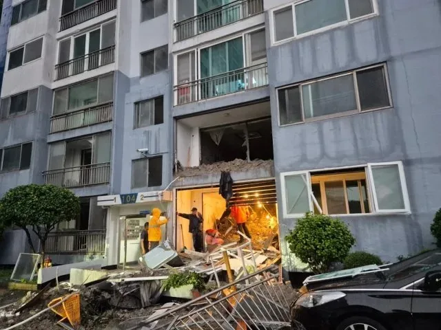 거제 20대 남성 사망자 나온 아파트 현장