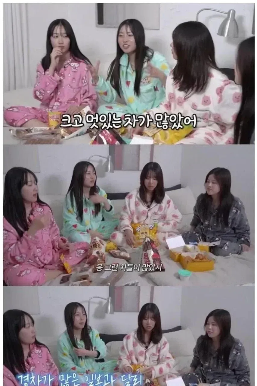일본 여고생들의 한국여행후기