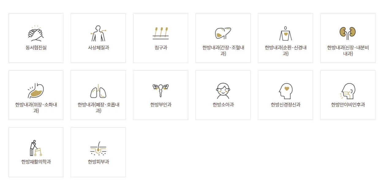 한의학도 전문의 제도가 있긴하네요...