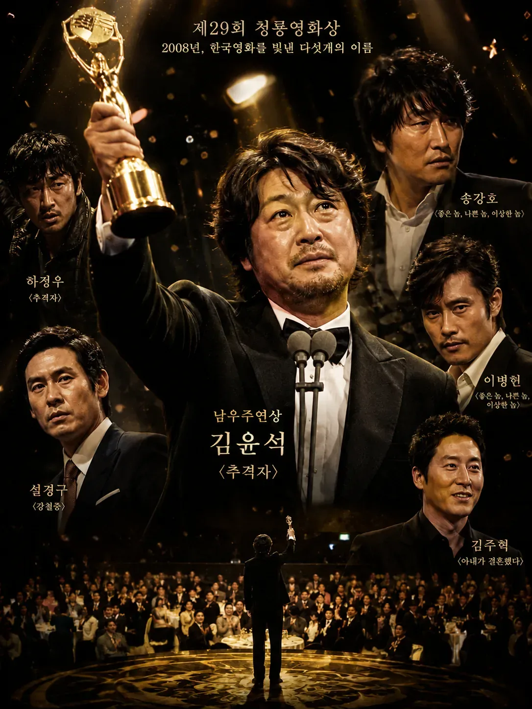 가장 쟁쟁했던 2008년 청룡영화상 남우주연상