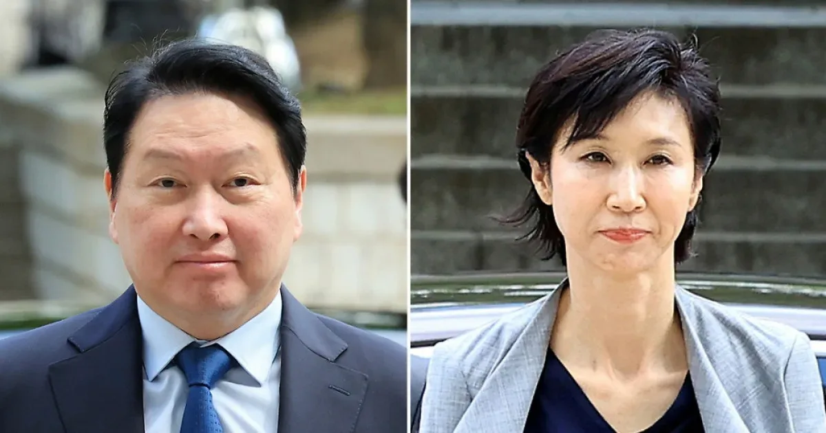 [단독]최태원 회장 9440억 재상고 이유는…"노 관장이 현금 지급 고수"